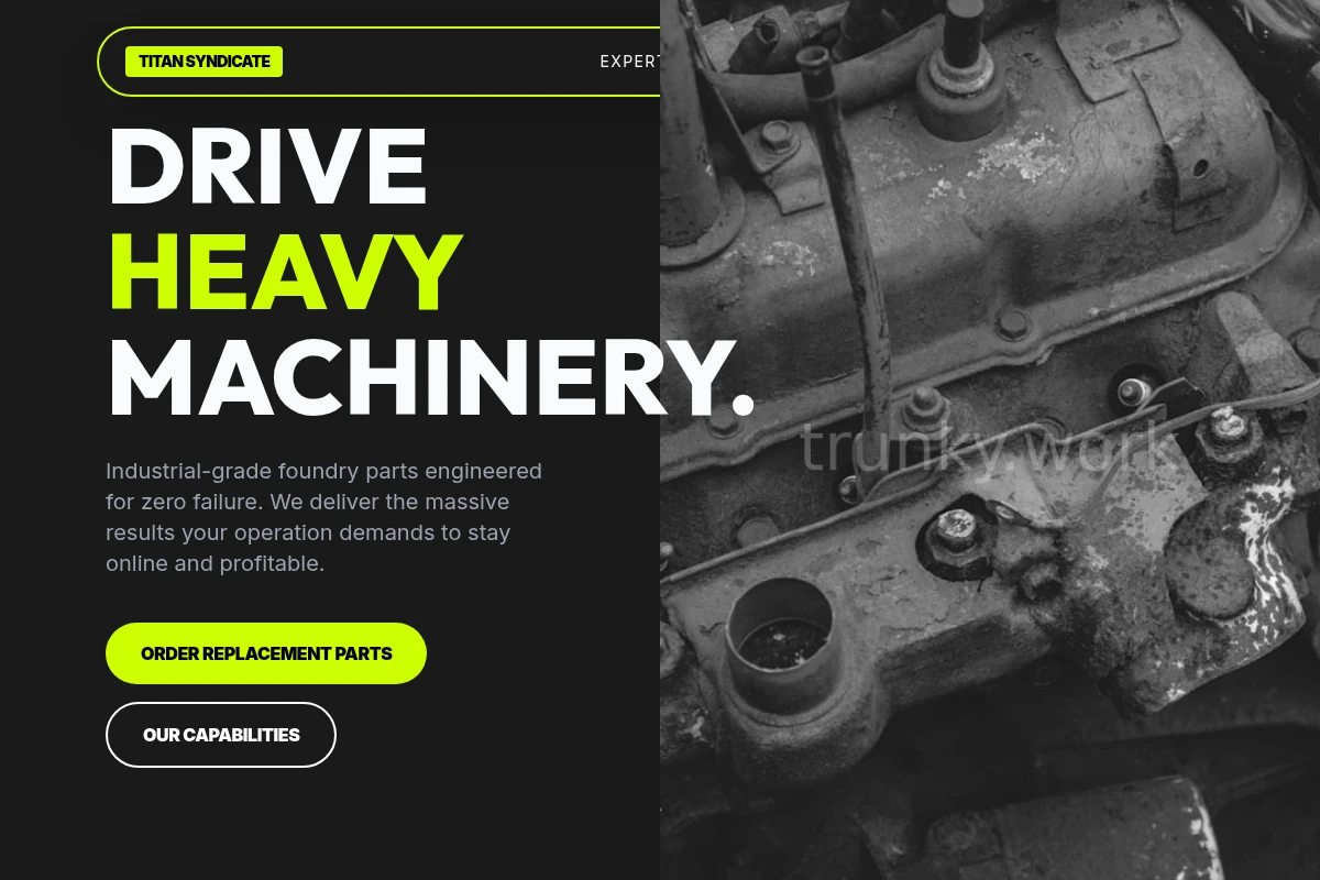 Foundry Machinery Parts