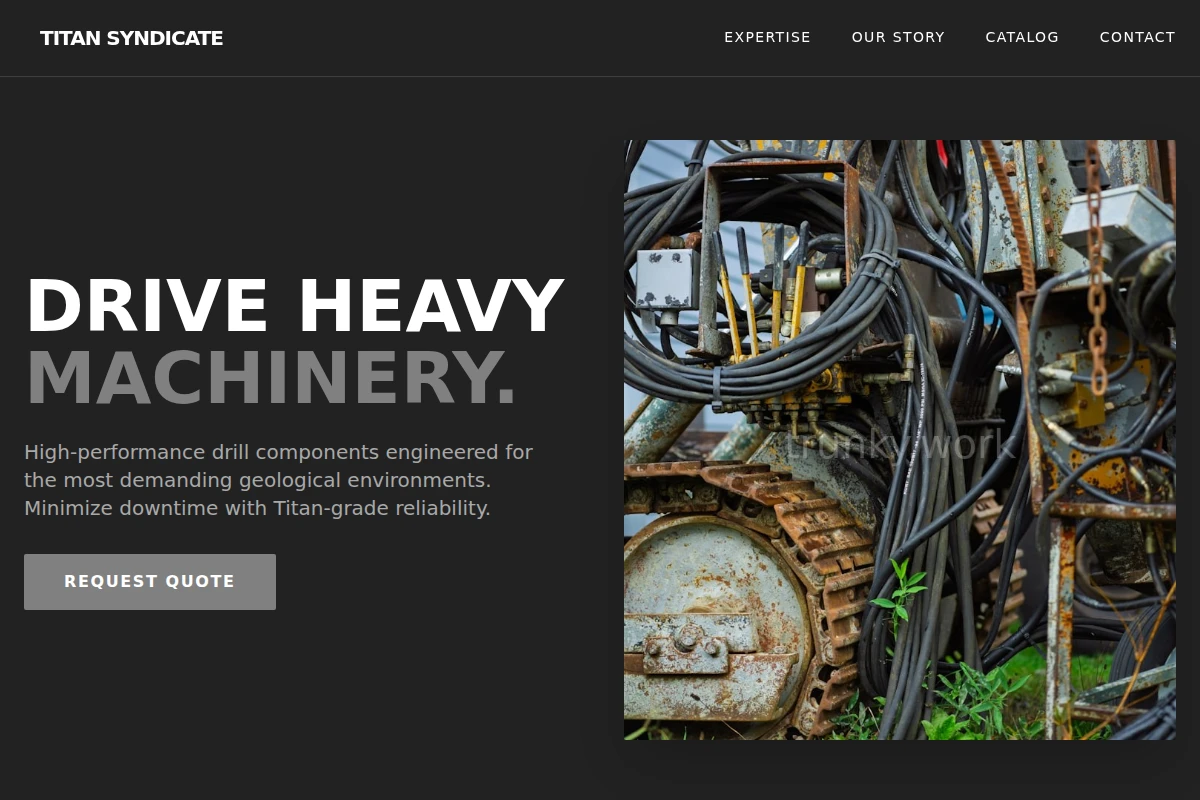 Drill Machinery Parts